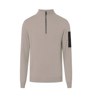 Lucca 1/2 Zip - Bambu