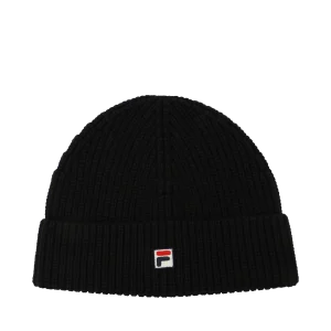 Biella Fisherman Beanie - Black