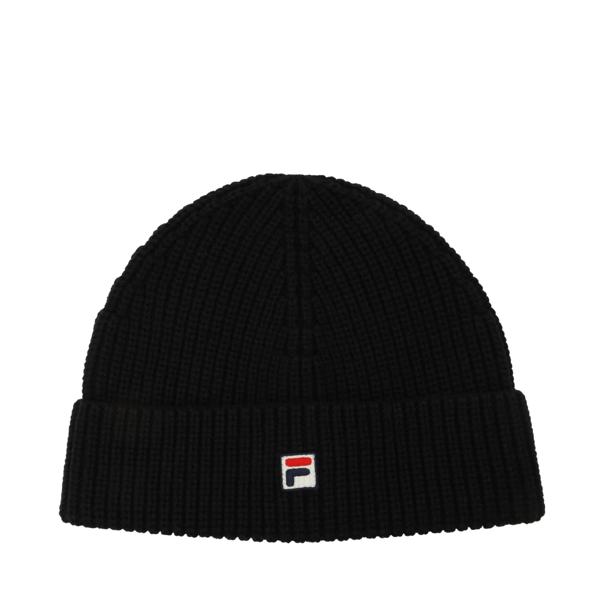 Biella Fisherman Beanie - Black