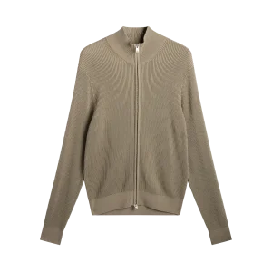 Alexis Full zip Cardigan - Brindle