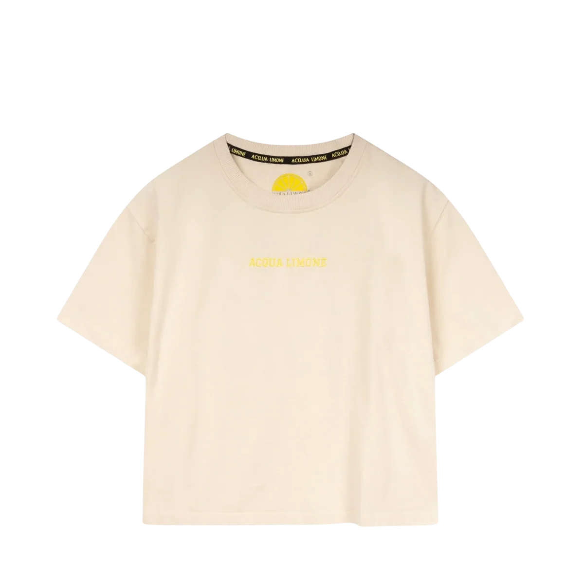 Cropped Ivy Tee - Khaki