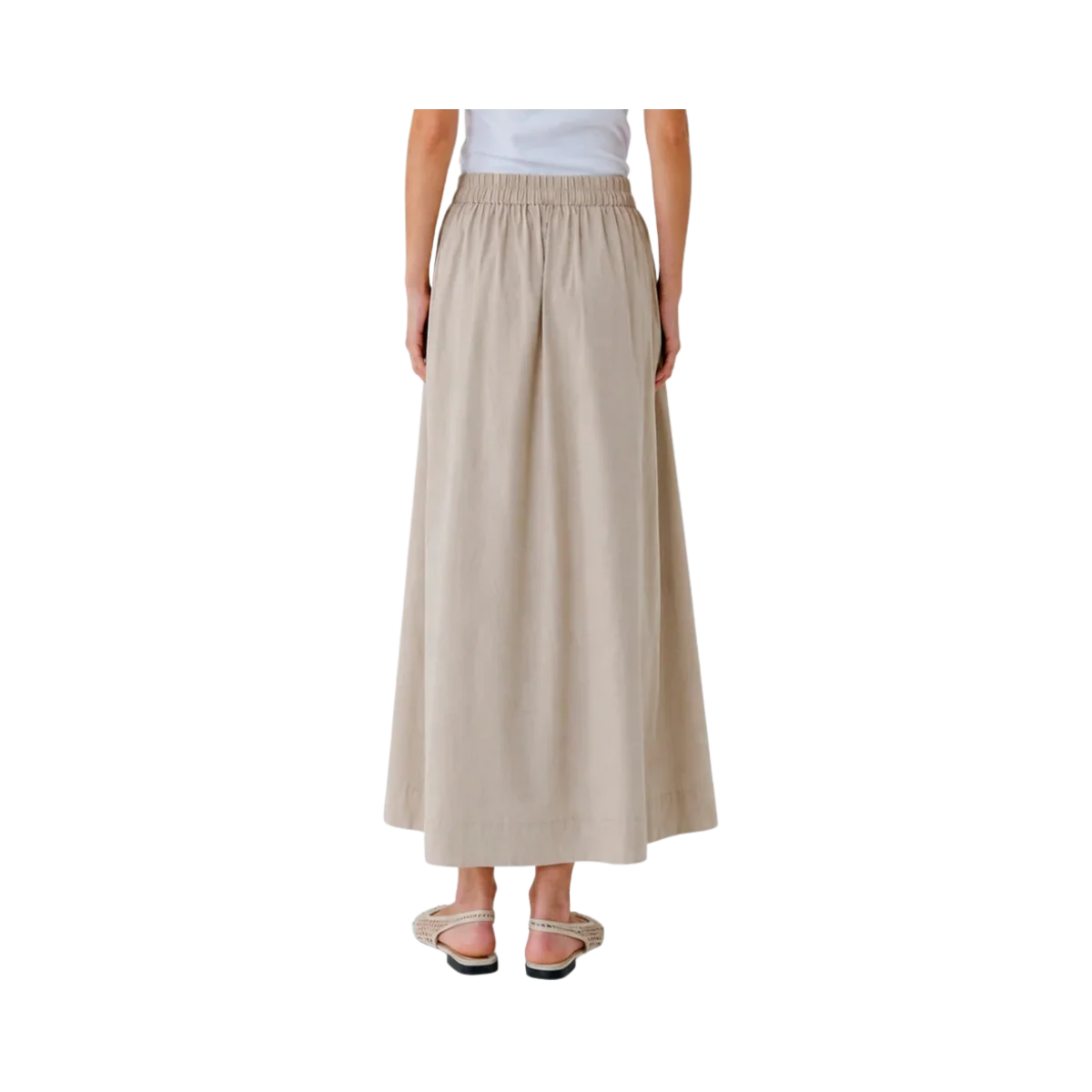 Lesta Maxi Skirt - Beige - Bild 3