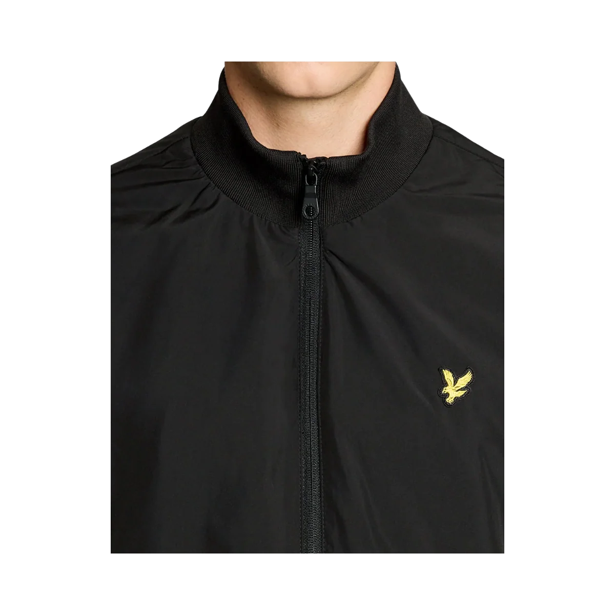Funnel Neck Shell Jacket - Jet Black - Bild 6