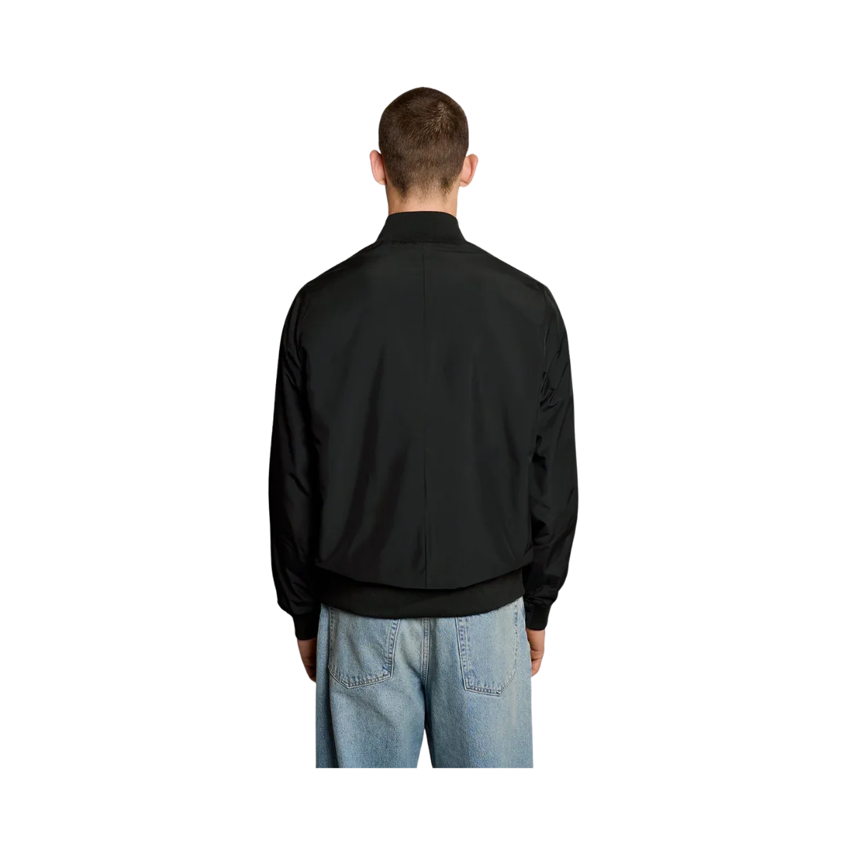 Funnel Neck Shell Jacket - Jet Black - Bild 4