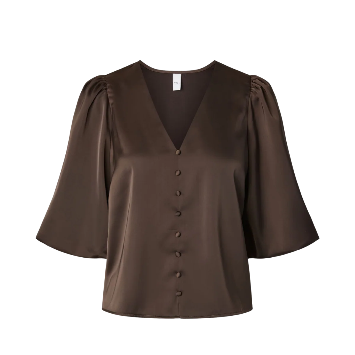 YASPella 2/4 Top - Chocolate brown