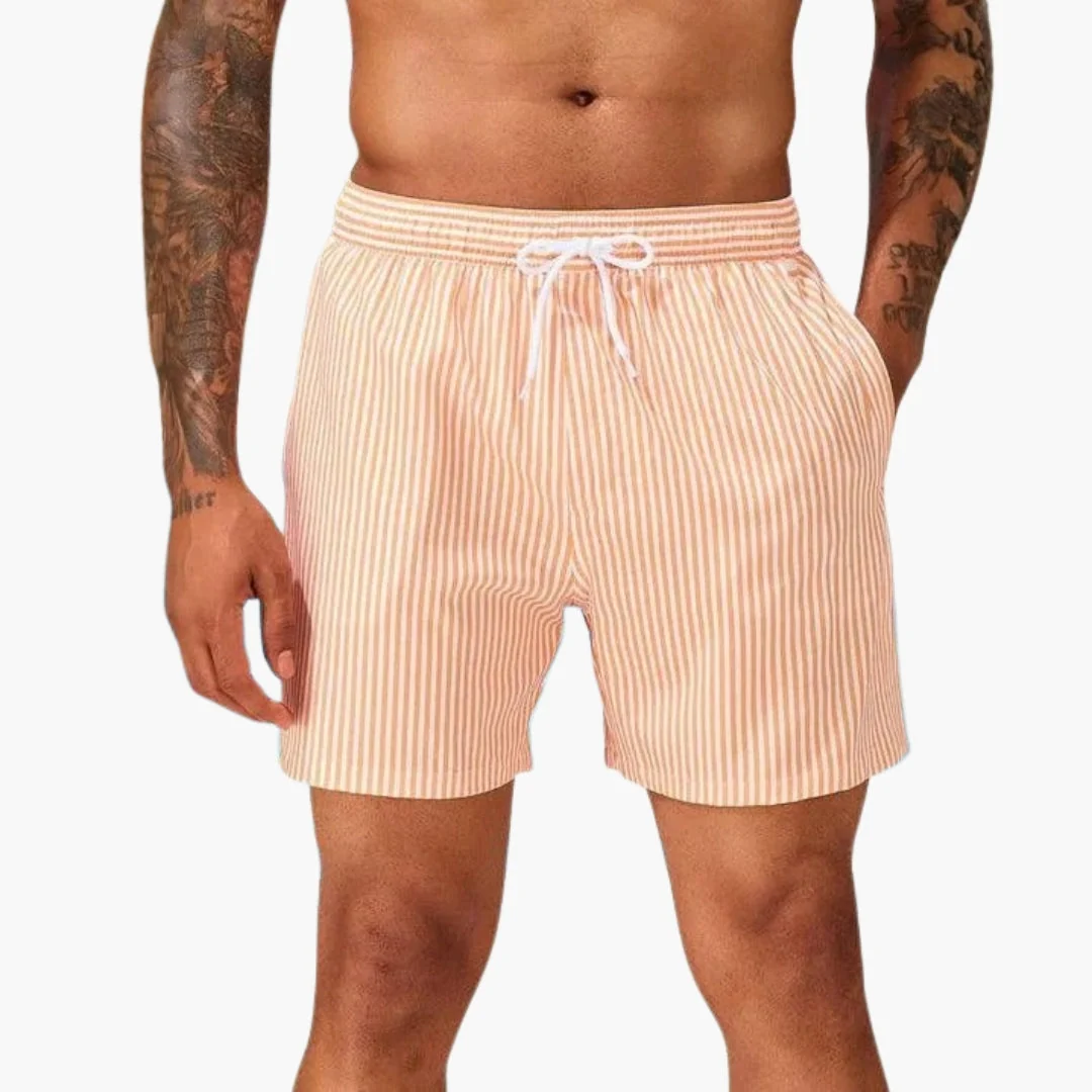 Surfshorts för män med justerbar midja - Bild 2