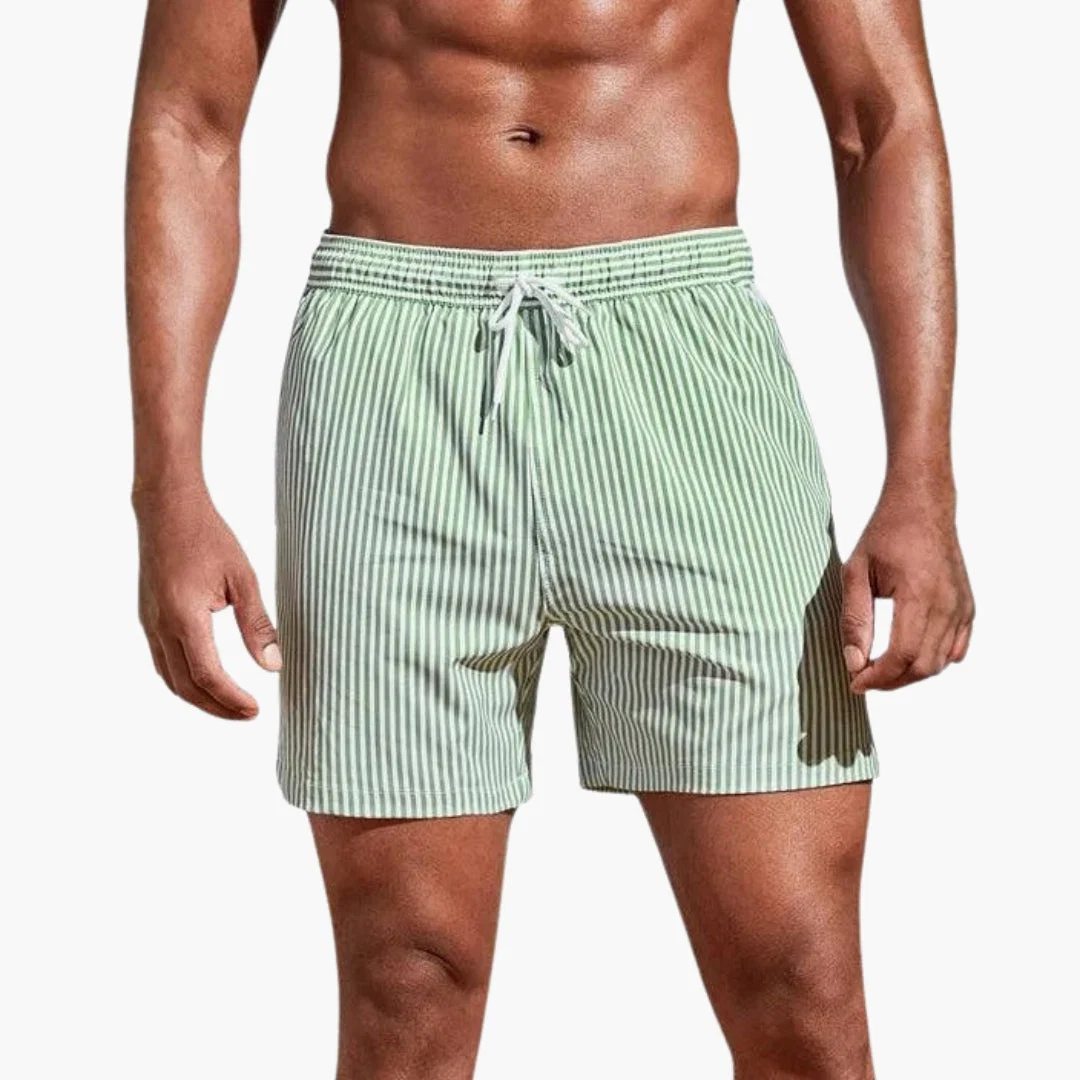 Surfshorts för män med justerbar midja - Bild 4