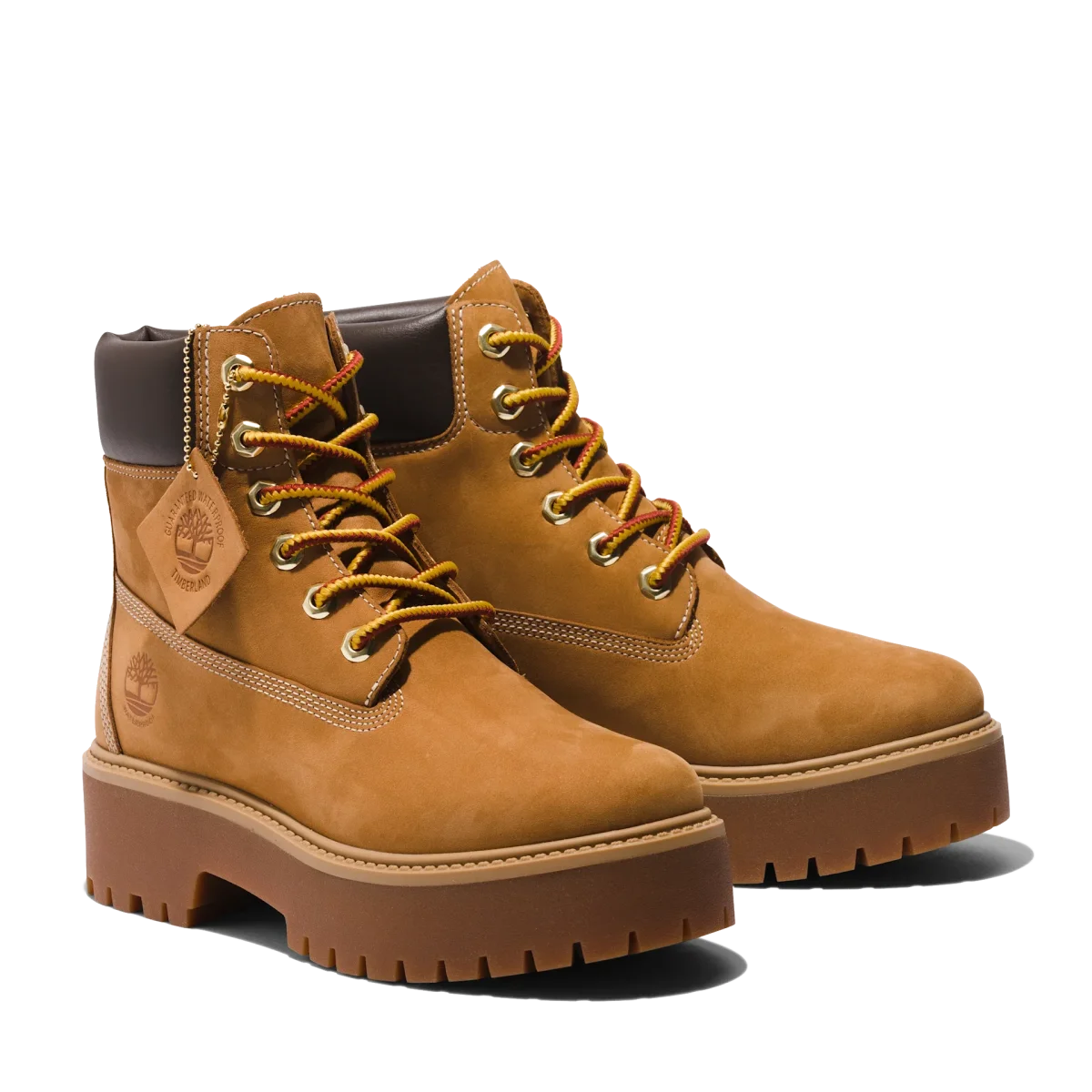 Stone Street 6-Inch Waterproof Platform Boot - 311 Wheat - Bild 3