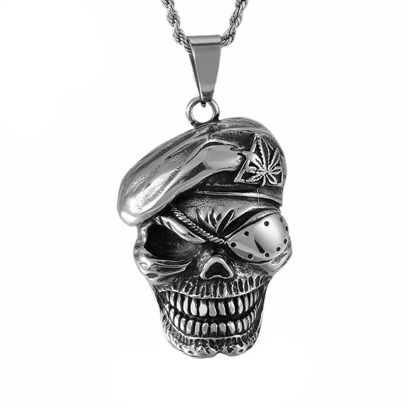 Dödskalle Halsband (Stål) Sergeant Killer - Bild 3