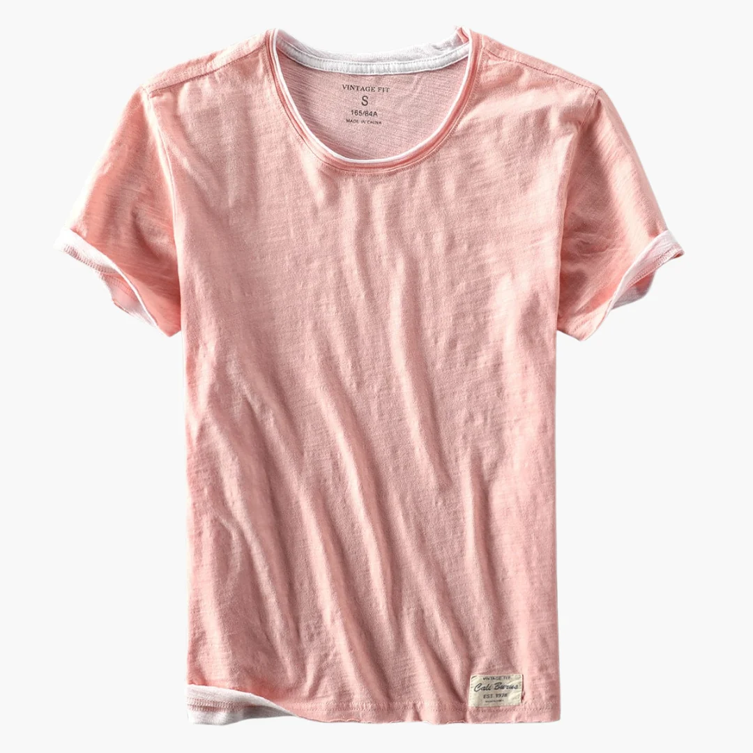 Dam-T-shirt med enkel rund halsringning - Bild 6