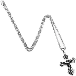 Dödskalle Halsband (Stål)  Christian Cross