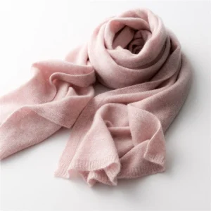 Lång Cashmere Scarf Lyxig Pure Cashmere Vinterhalsduk