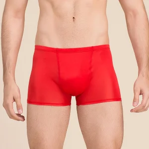 Mulberry Silk Men's Boxer Briefs Silk Sticked Briefs