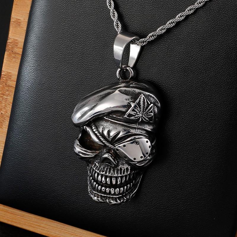 Dödskalle Halsband (Stål) Sergeant Killer - Bild 7