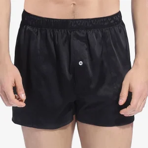 Lyxiga sidenboxershorts för mäns silkeshorts